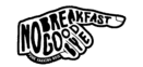 No breakfast goodbye logo